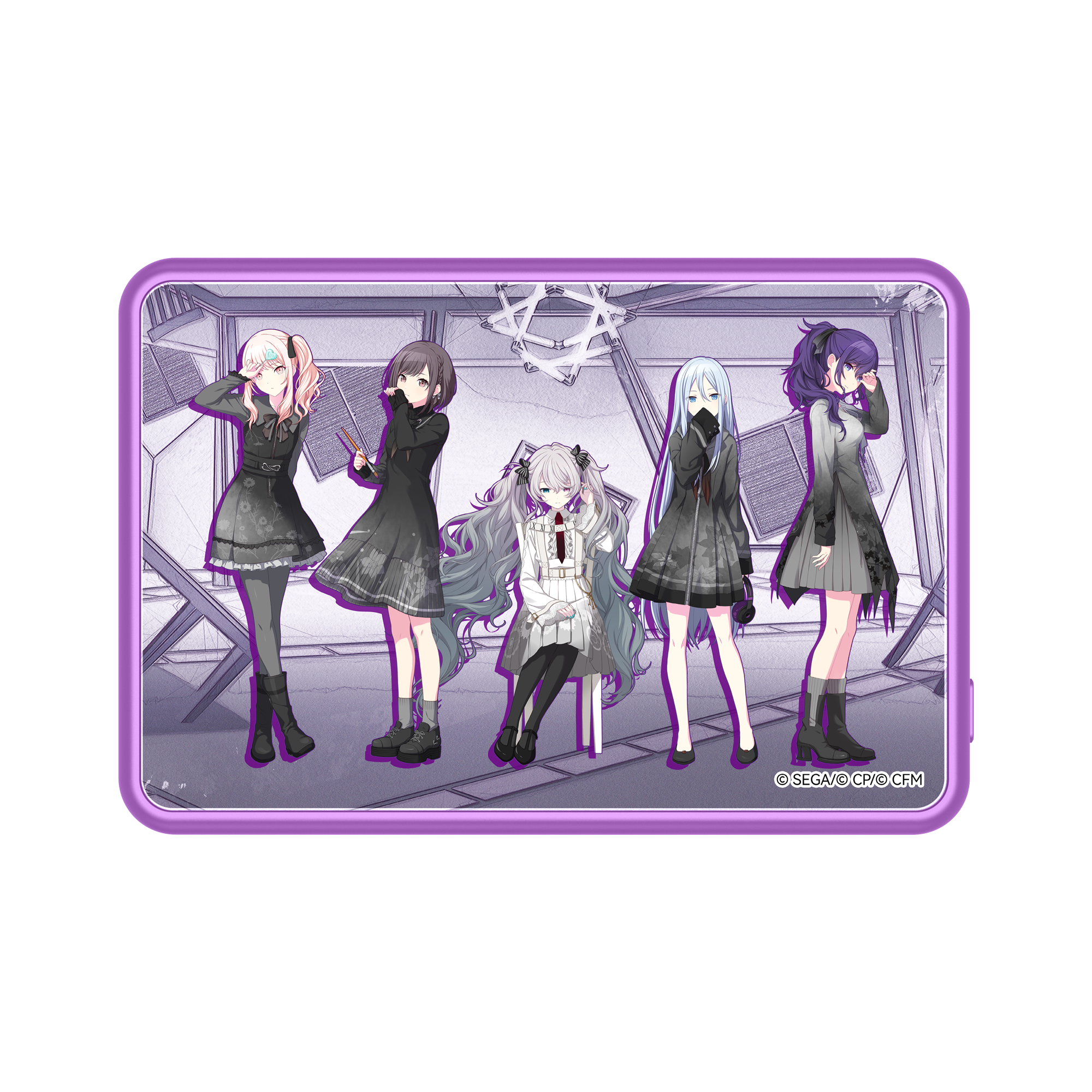 世界計畫 繽紛舞台! × ZENS GLASSIA Qi2 磁吸式行動電源 - 25時,Nightcord見。版