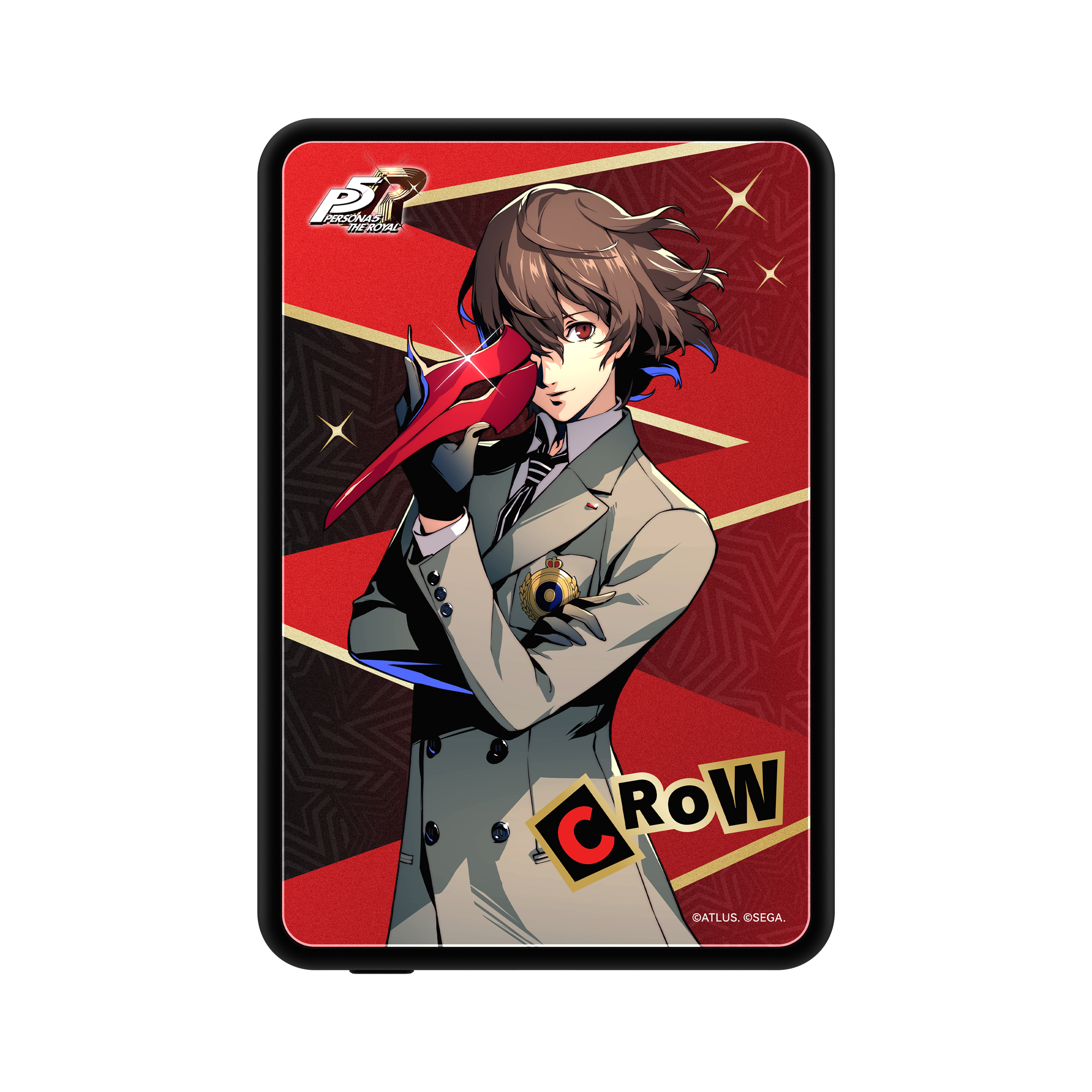 女神異聞錄5 皇家版 × ZENS GLASSIA Qi2 磁吸式行動電源 - Crow版