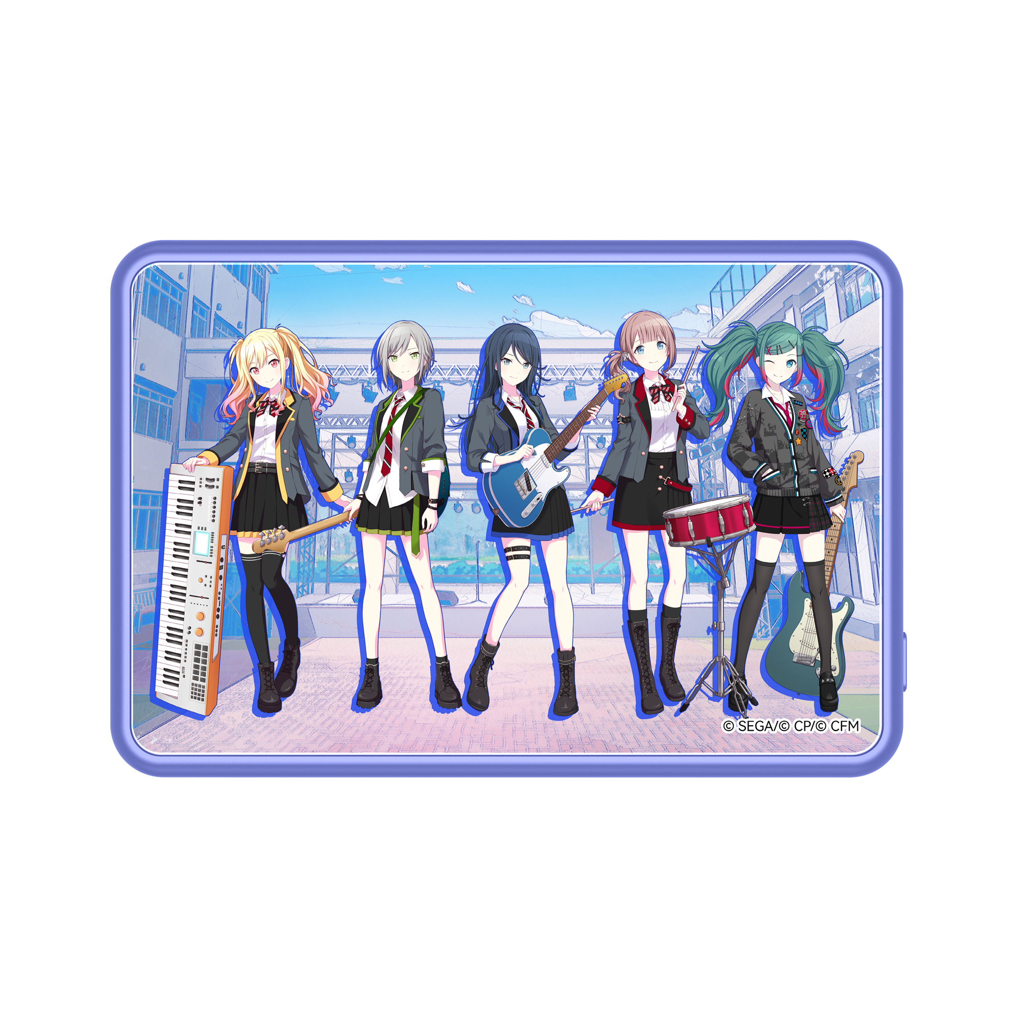 世界計畫 繽紛舞台！ × ZENS GLASSIA Qi2 磁吸式行動電源 - Leo/need版
