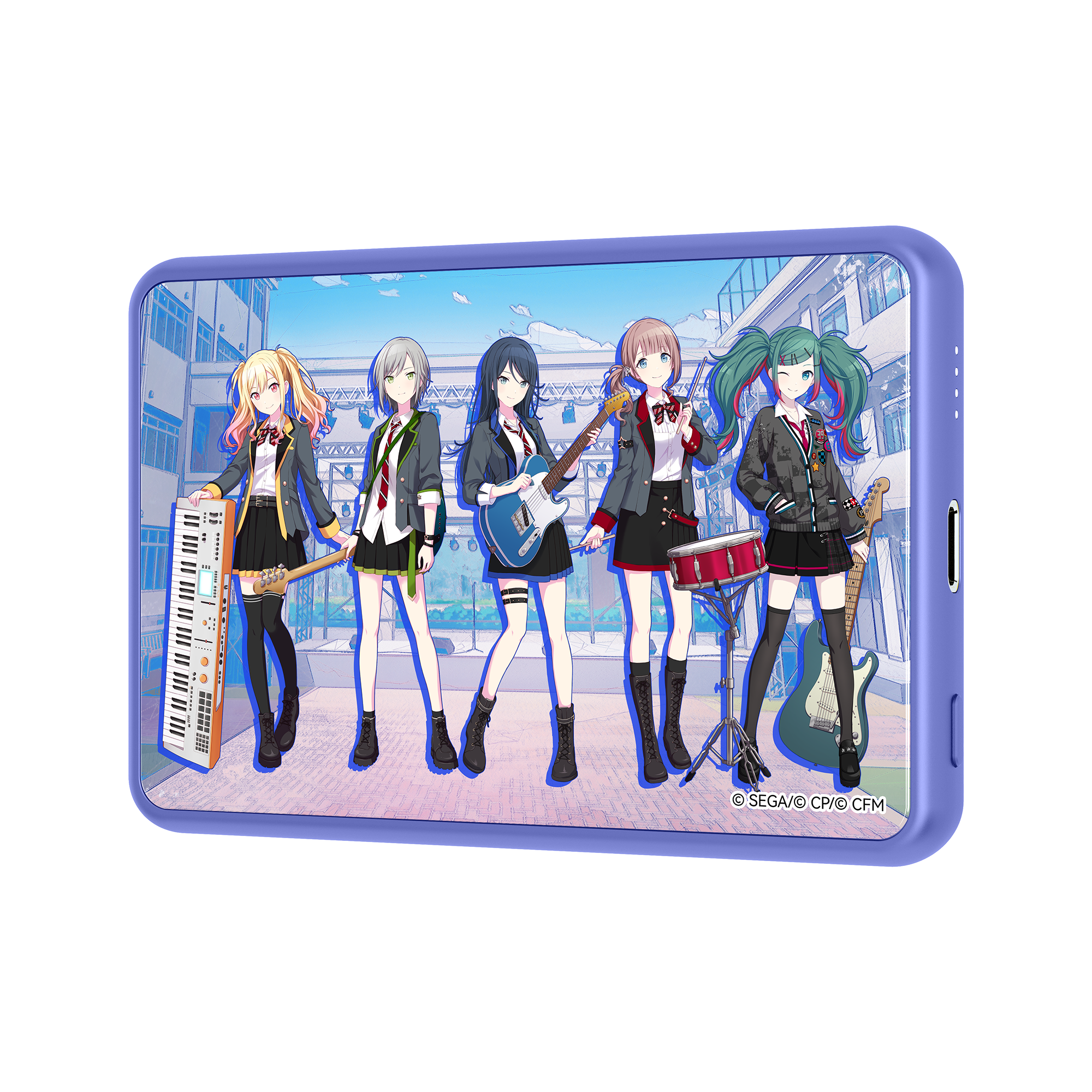 世界計畫 繽紛舞台！ × ZENS GLASSIA Qi2 磁吸式行動電源 - Leo/need版