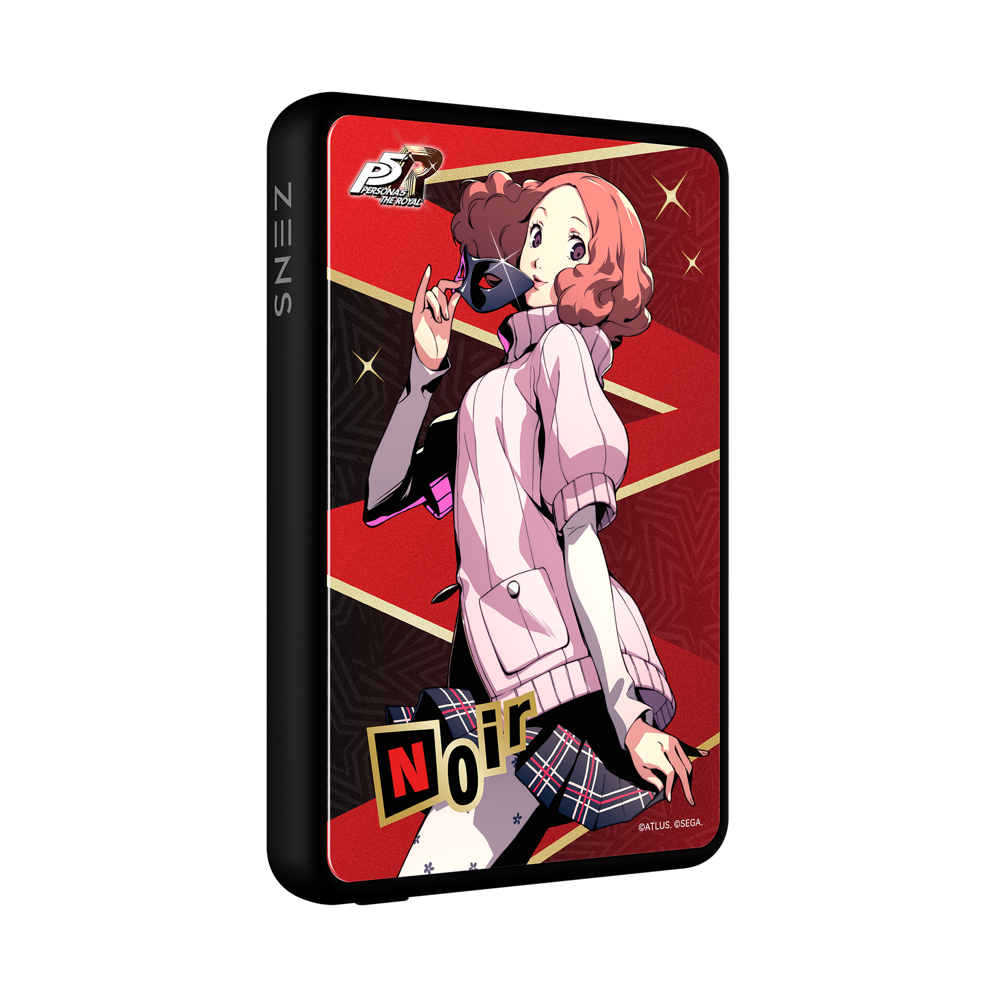 女神異聞錄5 皇家版 × ZENS GLASSIA Qi2 磁吸式行動電源 - Noir版
