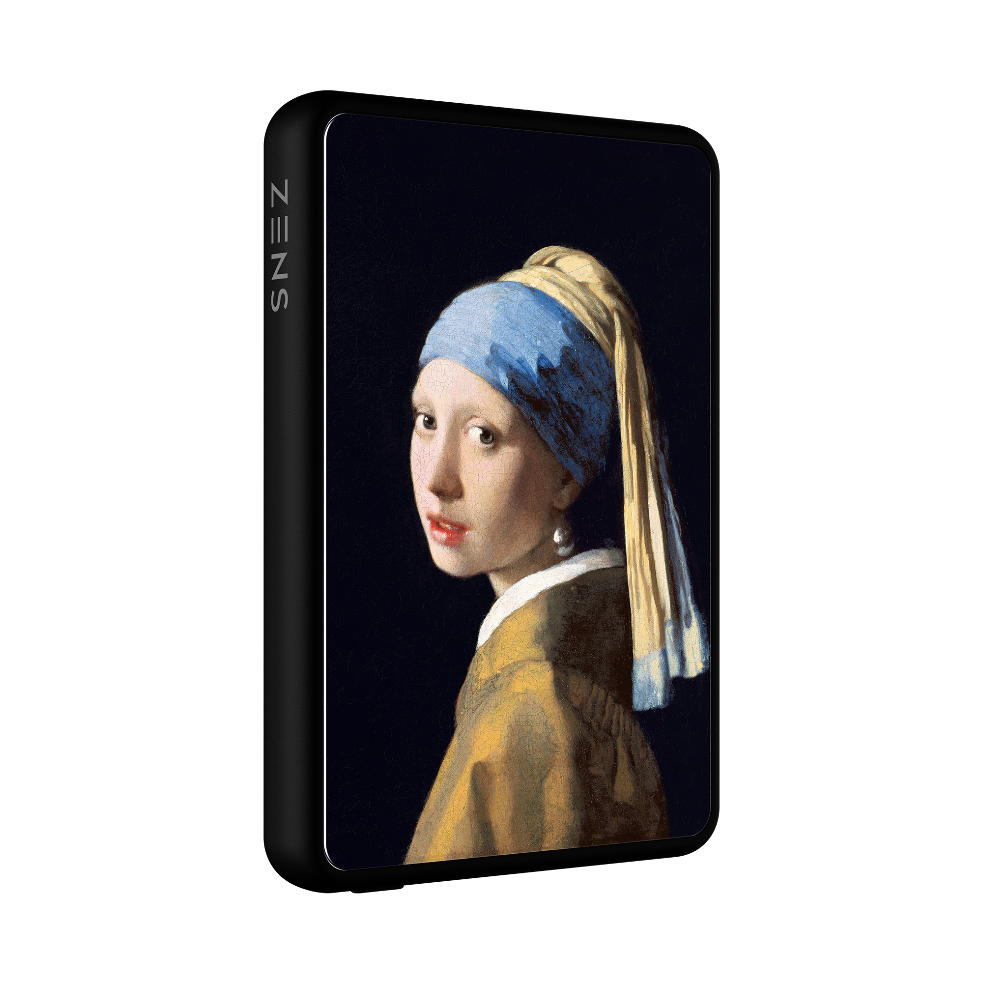 ZENS GLASSIA Qi2 磁吸式移動電源 - 維梅爾《戴珍珠耳環的少女》